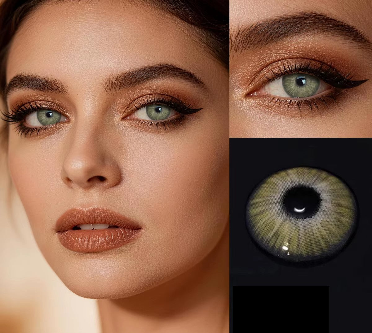 Golden Honey Contact Lenses