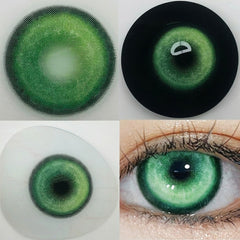 Green Haze Eyes Contact Lenses