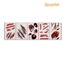 Halloween Wound Transfers