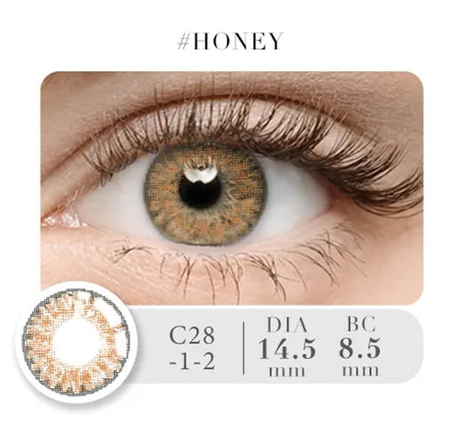 Honey Contact Lenses