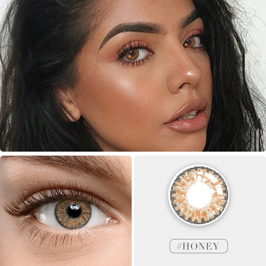 Hazel Contact Lenses UK | Hazel Eye Contacts - Lensmate