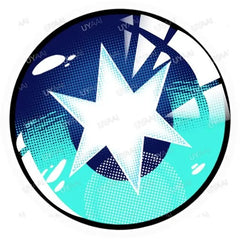 Aquamarine Hoshino Contact Lenses