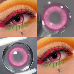 Hot Pink Contact Lenses