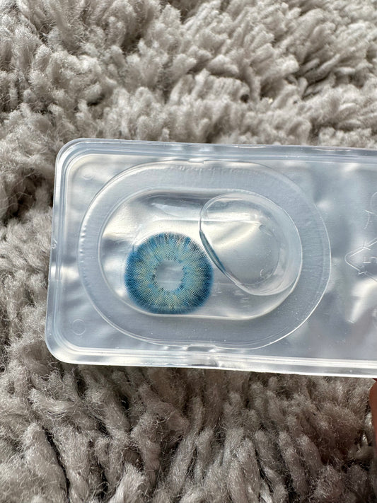 Hyper Speed Blue Contact Lenses