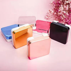 Metallic Pink Contact Lens Case & Kit