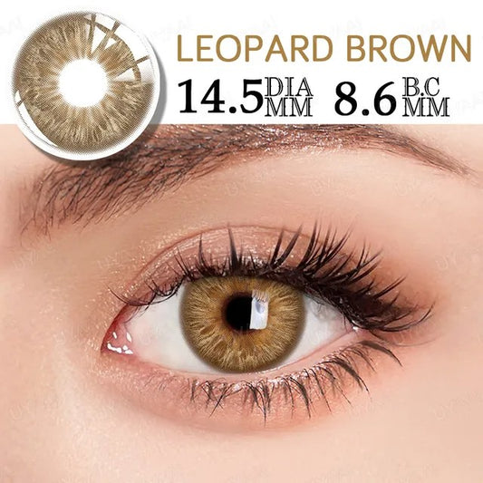 Leopard Brown Lenses