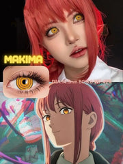 Makima Contact Lenses (Demon Slayer)