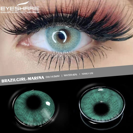 Marina Blue Contact Lenses