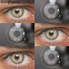Metallic Grey Contact Lenses