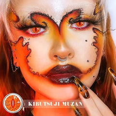 Kibutsuji Muzan Demon Slayer Contact Lenses