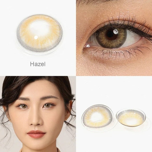 Hazel Contact Lenses UK | Hazel Eye Contacts - Lensmate