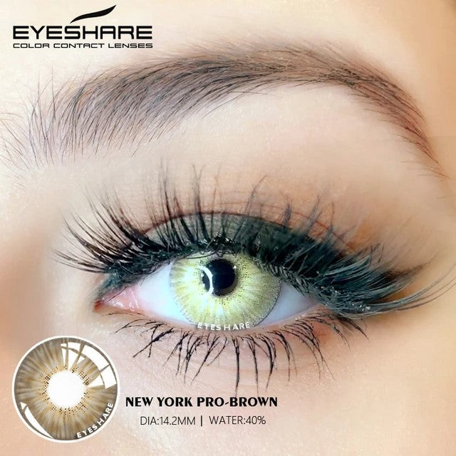 Natural Brown Contact Lenses