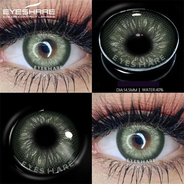Natural Green Contact Lenses