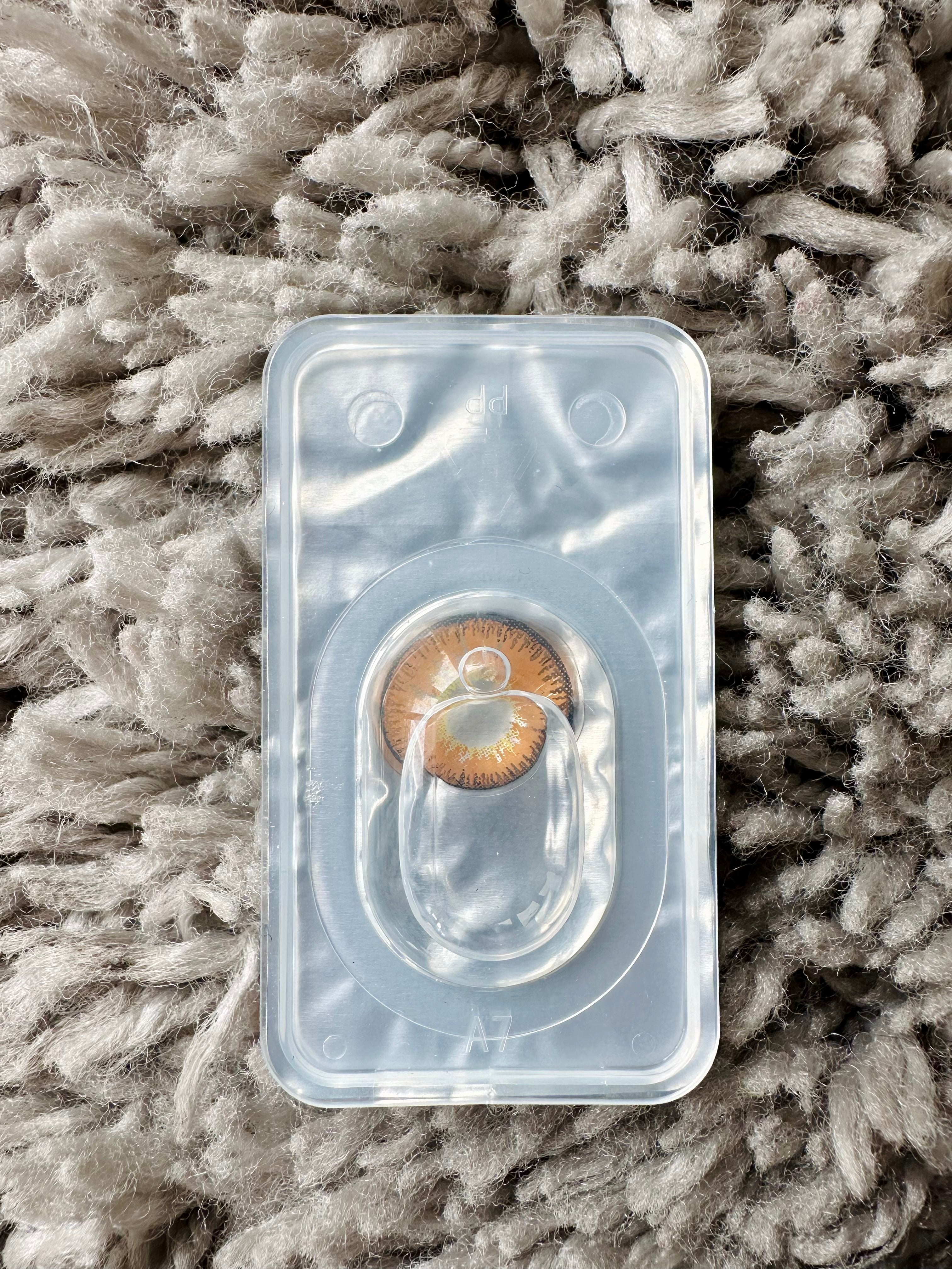 New Hazel Contact Lenses Rosy Wink