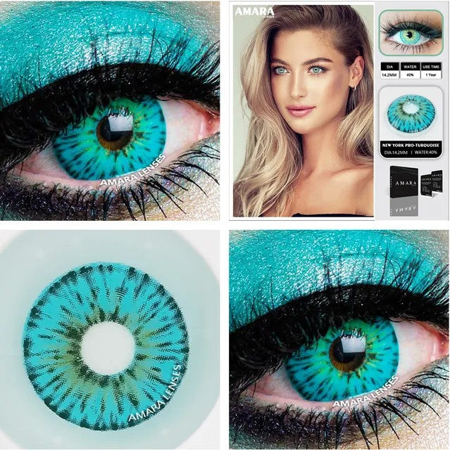Turquoise Contact Lenses