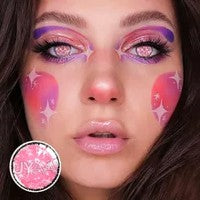 Starry Pink Contact Lenses
