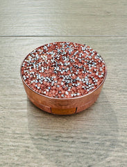 Diamond Pink Contact Lens Case & Kit