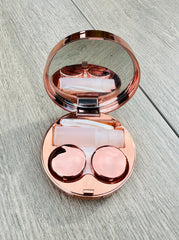 Diamond Pink Contact Lens Case & Kit