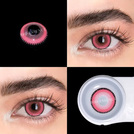 Playful Pink Contact Lenses