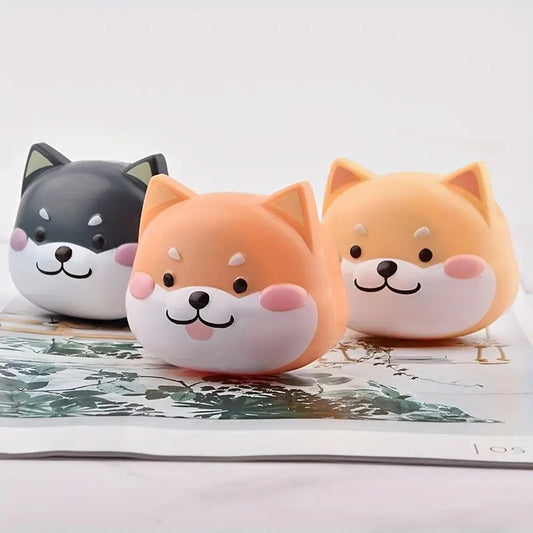 Yellow Puppy Contact Lens Case