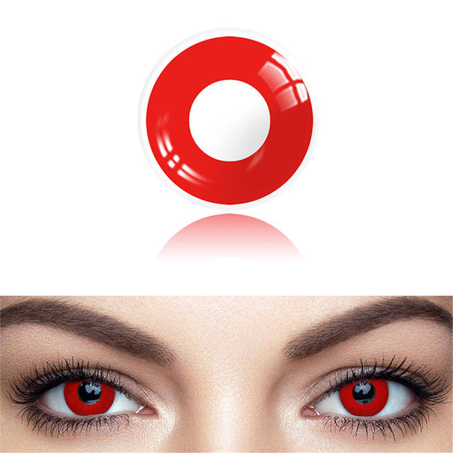 Block Red Contact Lenses