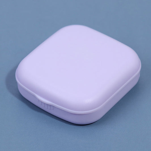 Purple Contact Lens Case & Kit