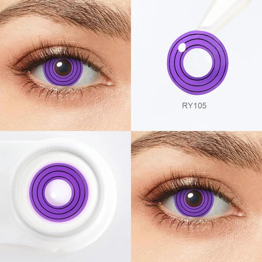 Purple Rinnegan Contact Lenses