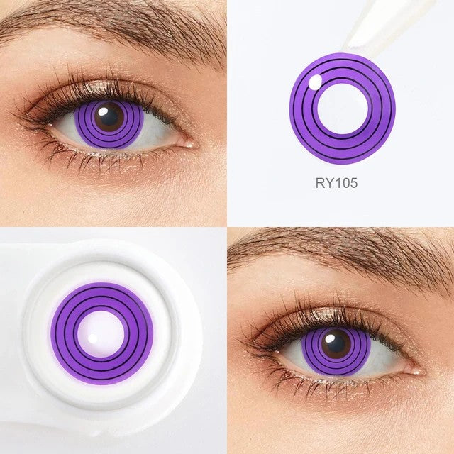 Purple Rinnegan Naruto Contact Lenses