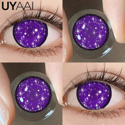 Purple Sky Contact Lenses