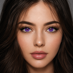 Purple Solar Contact Lenses