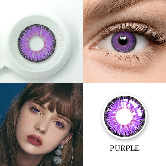 Purple Storm Contact Lenses
