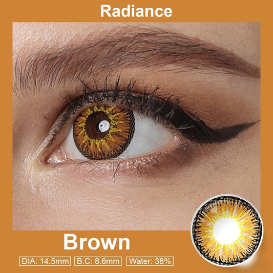 Radiance Brown Contact Lenses