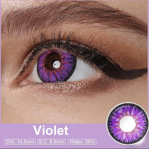 Vilot Contacts Violet Contact Lenses – Lensmate