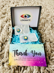 Rainbow Round Contact Lenses