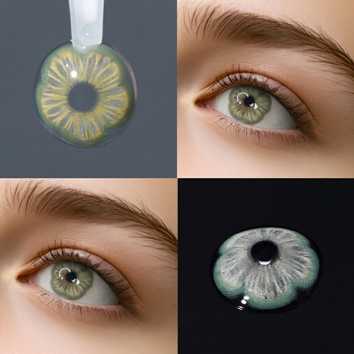 Sakura Green Contact Lenses
