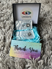 Space Black Contact Lenses