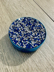 Diamond Blue Contact Lens Case & Kit