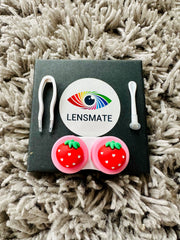 Strawberry Contact Lens Case & Kit
