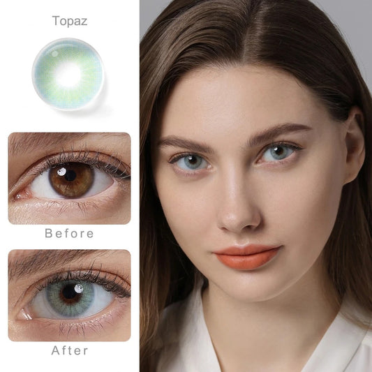 Topaz Contact Lenses