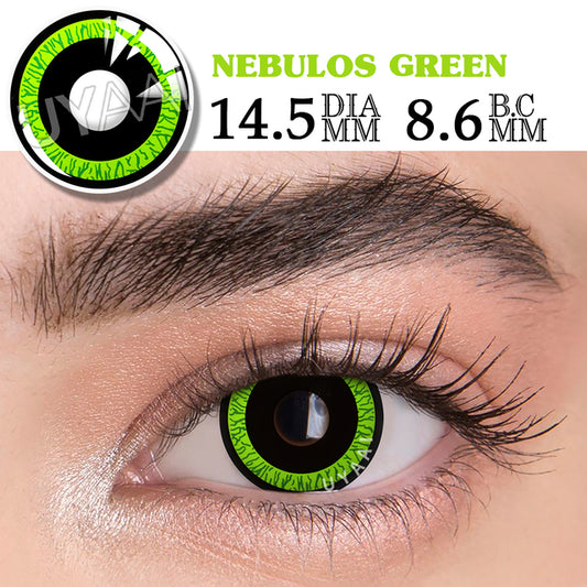 Vivid Green Contact Lenses