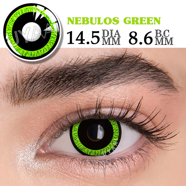 Vivid Green Contact Lenses