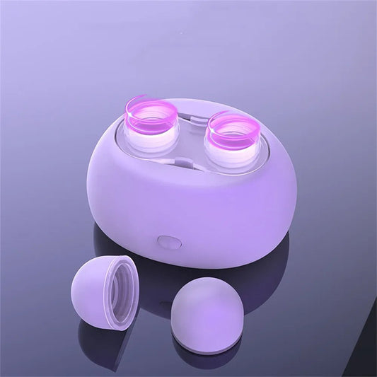 White Ultrasonic Contact Lens Cleaner