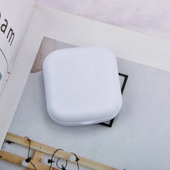 White Contact Lens Case & Kit