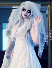 Blind White Sclera Contact Lenses