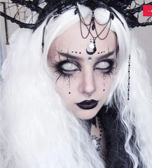 Blind White Sclera Contact Lenses