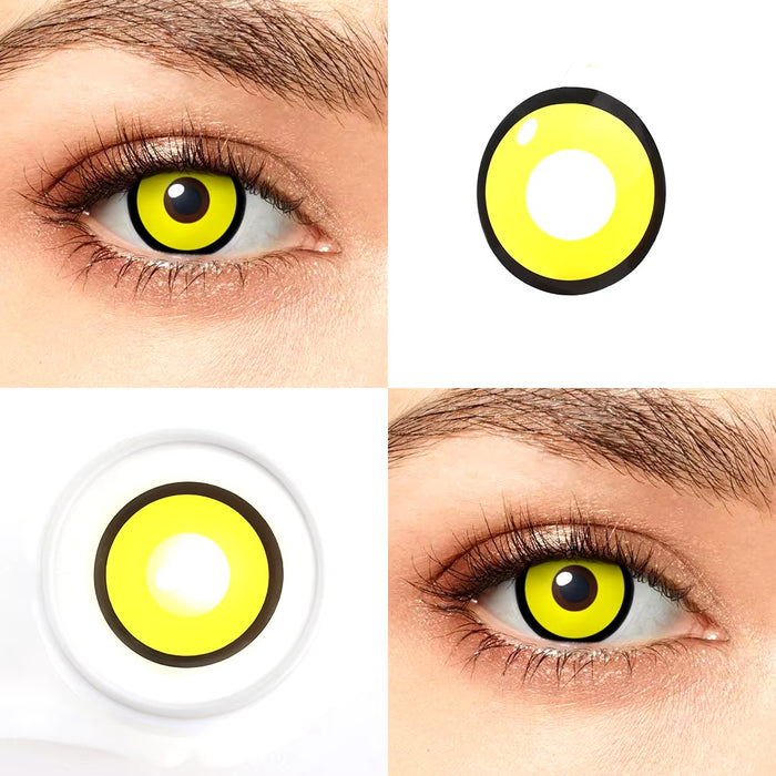 Yellow Manson Contact Lenses