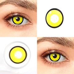 Yellow Manson Contact Lenses