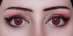 Flame Red Contact Lenses